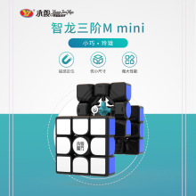 永骏YJ智龙mini三阶磁力魔方块益智玩具魔方比赛专用顺滑速拧套装