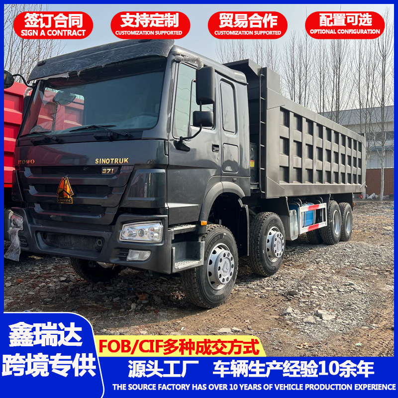 Howo Manufacturer 10-Wheel Dump Truck, Tipper Dump Truck, 8.6m Earthmoving Vehicles, Guinea Dump Truck