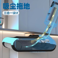 ワイヤレス電動モップ、家庭用モップ、吸盤一体型スチームスプレー床洗浄機、自動洗浄・モップ