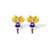 Acrylic earrings, cute resin, Sailor Moon