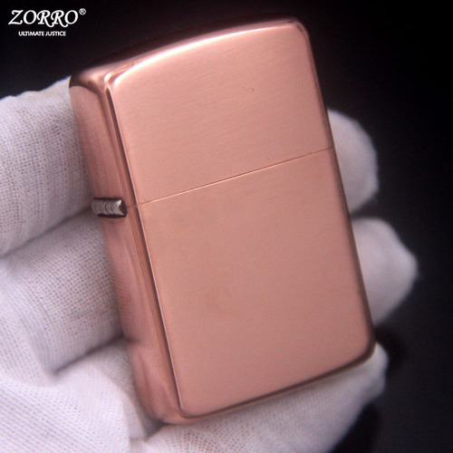 ZORRO Zorro 902S thickened to about 1.1mm thick copper light plate kerosene lighter shell can be shipped on behalf of