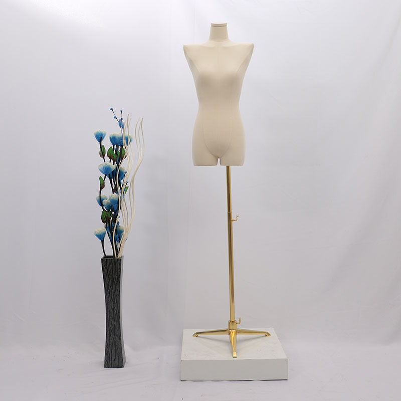 Hombro plano modelo femenino venta al por mayor tienda de Ropa Accesorios modelo de ropa de mujer estante maniquí soporte de exhibición modelo de media longitud