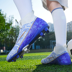 Cross-border foreign trade football shoes for men with broken nails, suitable for primary school students, teenagers, couples, artificial grass long nails, training, wholesale