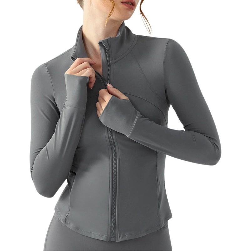 Спортивные куртки женские осенние и зимние обнаженные тонкие тонкие молнии