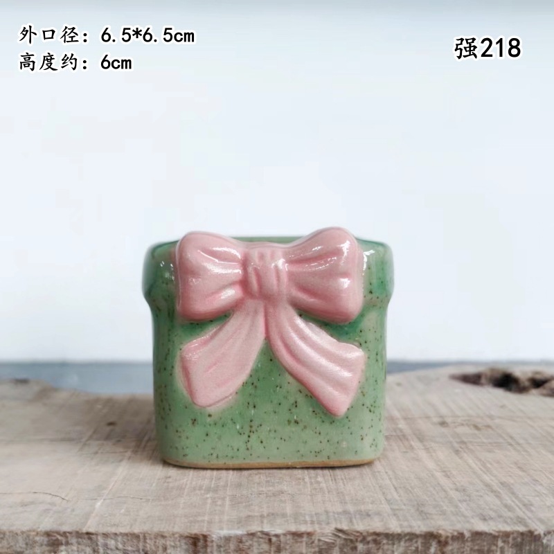 植木鉢の小さい新商品の缶のアイデアの磁器の缶の多い陶磁器の肉のミニ陶のレトロな家庭の陶磁器のたらいの園芸の太い新しいです。|undefined