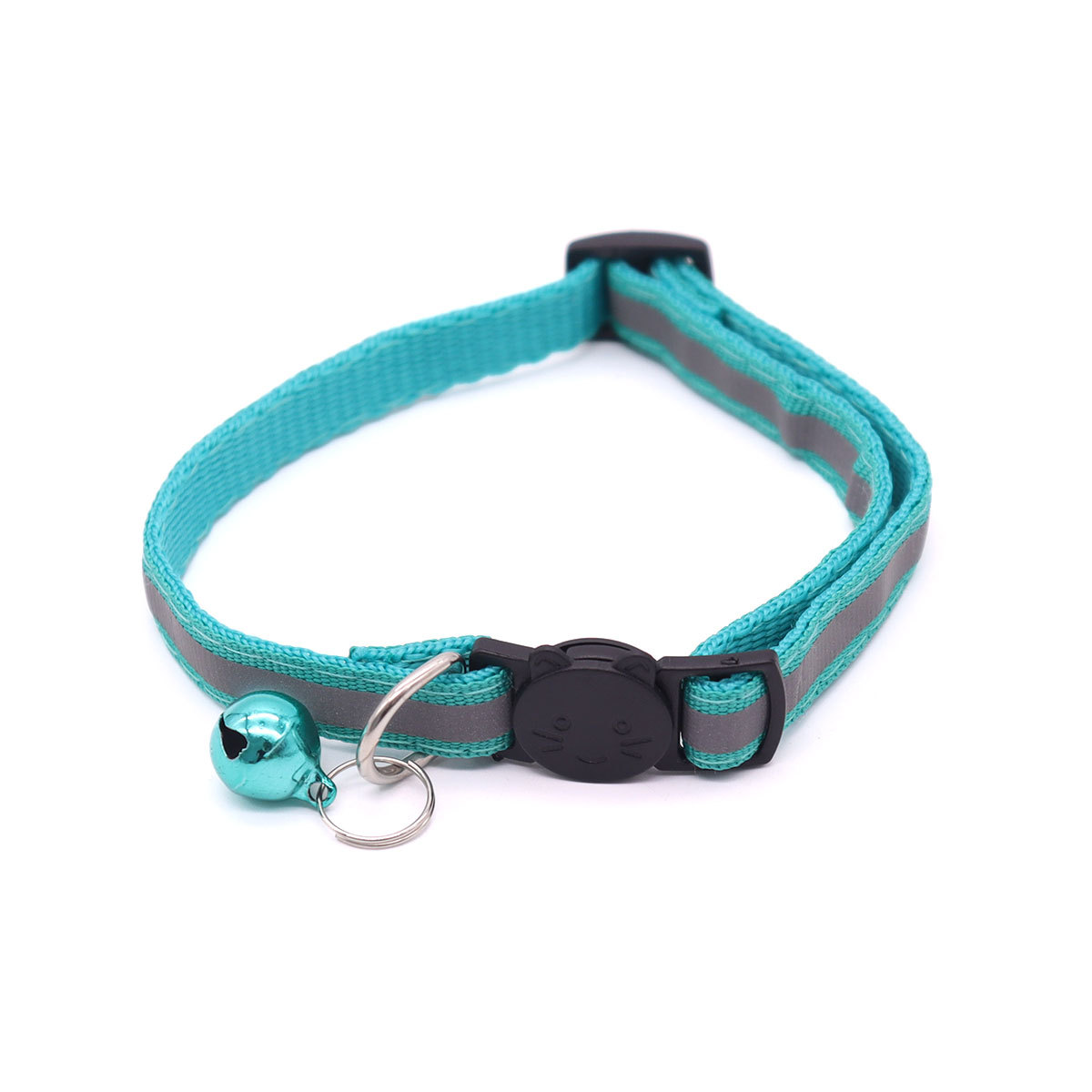 Collar para mascotas con campana, ajustable para gatos y perros pequeños