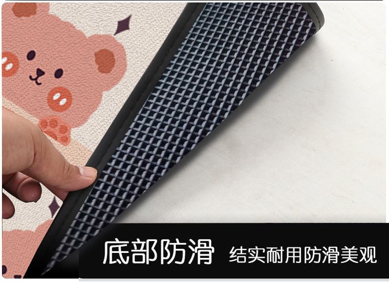 26 New Models Suitable for Great Wall Ora Good Cat Car Floor Mats, Snow White Coil Car Interior Cartoon Carpet Mats
