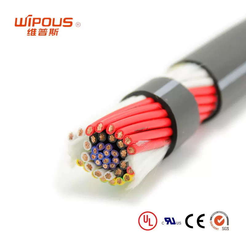 产地货源 美标电缆 UL2517 26AWG*10C 耐水碱综合电缆 内部电缆