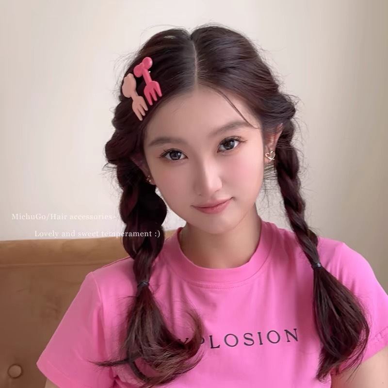 【ランダム35個セット】KTヘアピンセット BBクリップ スイートガール サイド前髪クリップ 漫画帽子セット|undefined