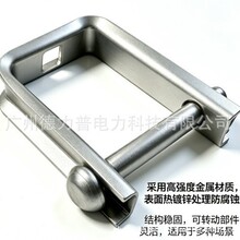 厂家供应电力金具各种异型D型铁电缆支架 U型铁架 电缆线路支架