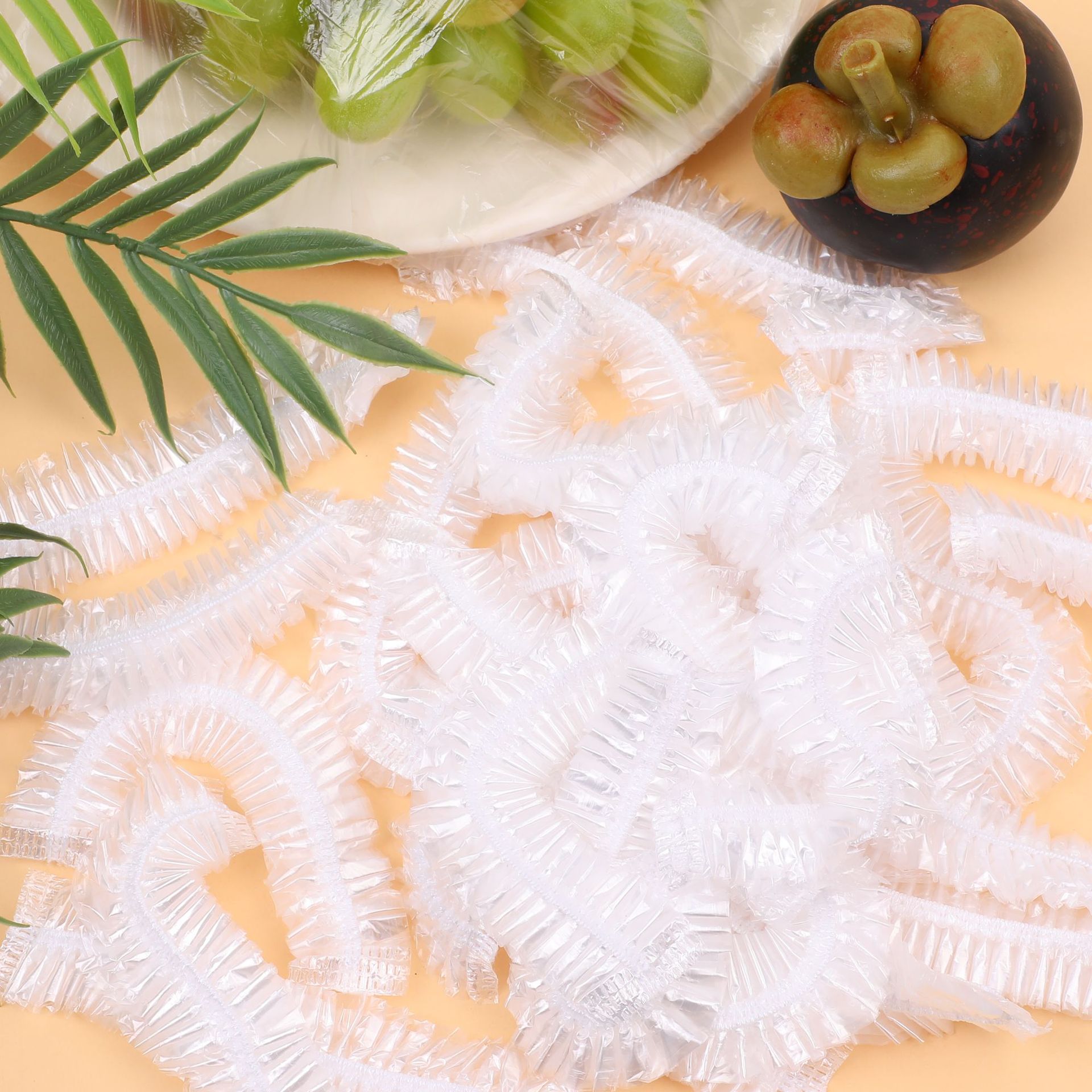 Yeni gıda sınıfı tek kullanımlık streç film toz kapağı, sivrisinek önleyici plastik güvenlik kapağı, buzdolabı koku önleyici güvenlik kapağı