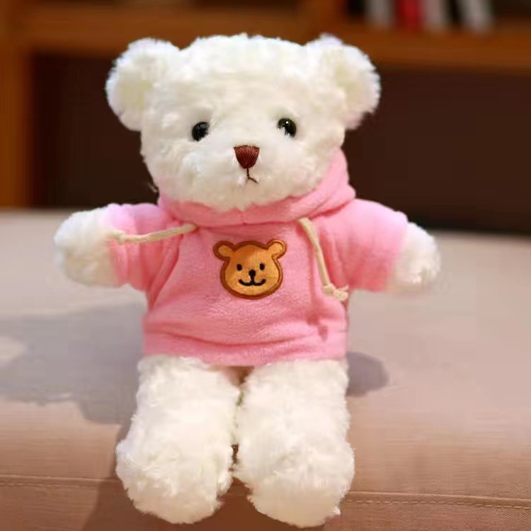 Oso de peluche vestido Oso de peluche muñeca Oso de trapo abrazo Panda juguetes de peluche regalos fabricantes al por mayor