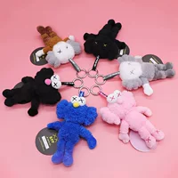 Сетка Red Ugly Meng Улица Сезам прилив куклы Kaws брелок рюкзак Мультфильм пара милые куклы подвеска