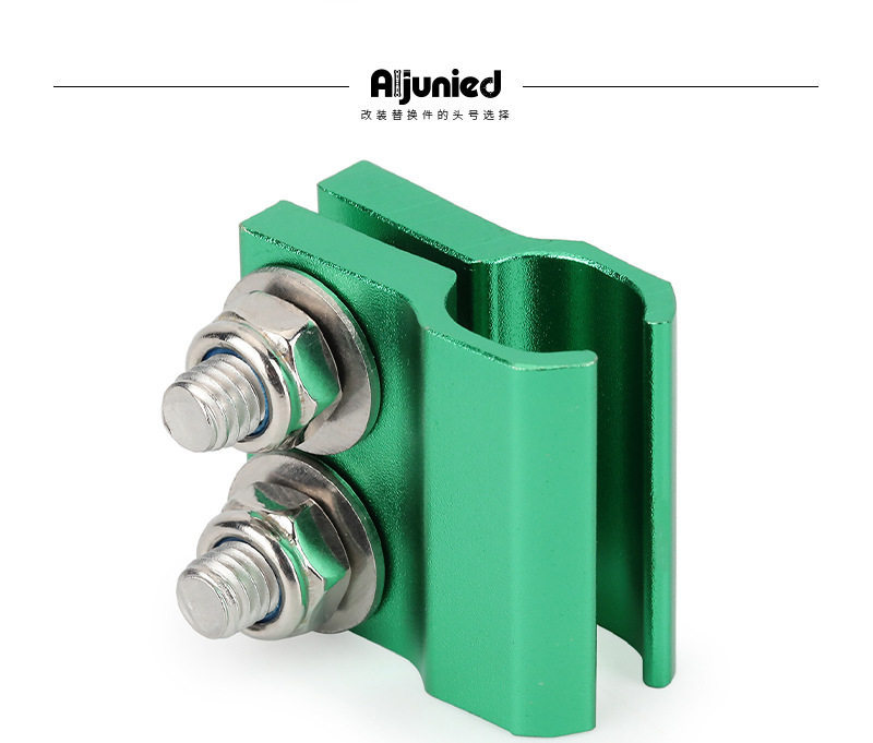 Suitable for Kawasaki KLX140 off-road motorcycle front hose clamp, oil pipe clamp, front pull-out connector adapter