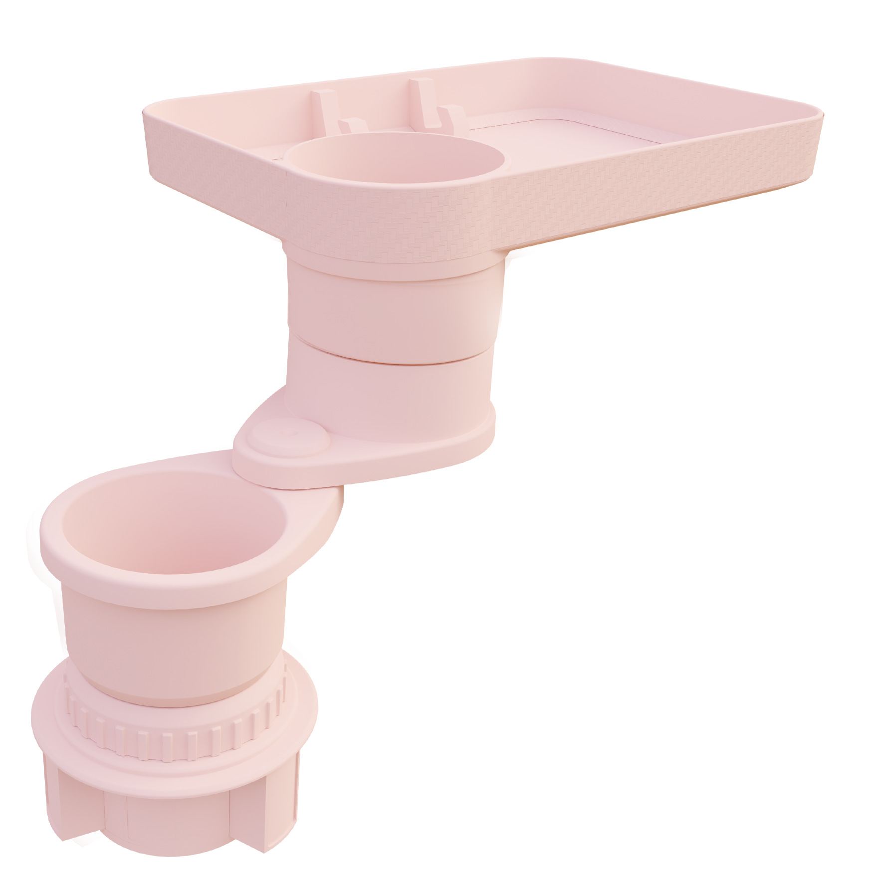 Venta directa de fábrica bandeja de coche titular de la taza de agua giratoria un minuto dos titular de la bebida titular del teléfono móvil titular de la taza del coche