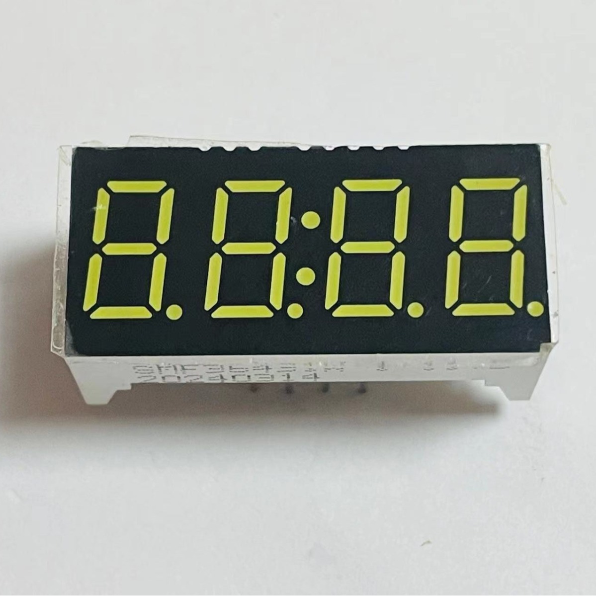 LED数码管，0.36寸4位白光数码管带时钟带小数点