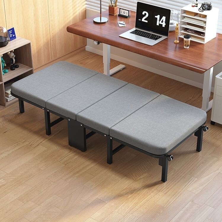 Portable office nap bed 60% off single-person reinforced folding bed for rental housing, adult hardboard multifunctional companion bed Portable office nap bed 60% off single-person reinforced folding bed for rental housing, adult hardboard multifunctional companion bed
