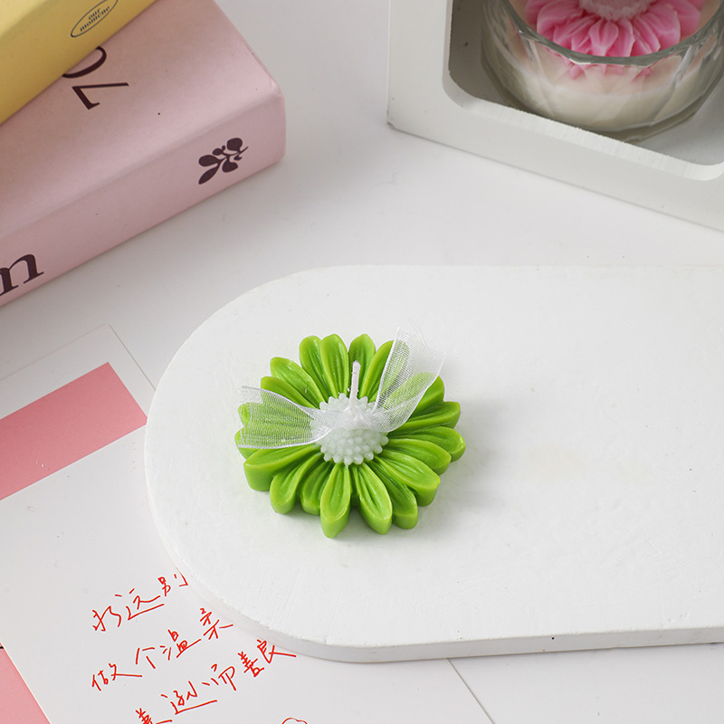 ins小雏菊花朵造型香薰蜡烛diy拍摄道具洋甘菊蜡烛情人节礼品|undefined