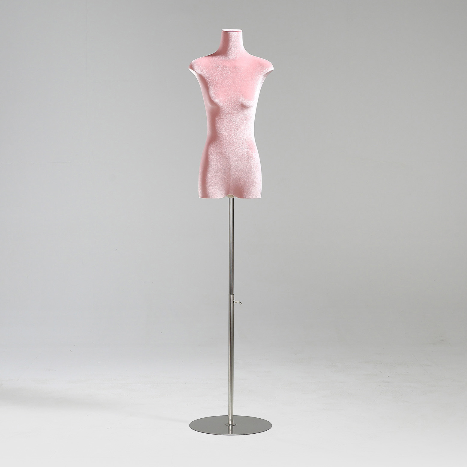 Modelo de tienda de ropa estante de exhibición de terciopelo pecho plano cuerpo plano ropa de mujer modelo de busto accesorios ventana estante modelo de plataforma image 42
