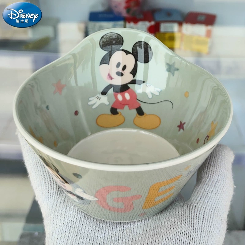 Disney, tableware for feeding, cartoon children's shatterproof dinner plate for food