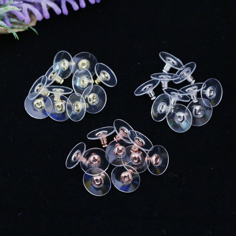 Korean style flying saucer plate ear plug 14K gold-wrapped color-preserving earrings accessories brass thickened and tight disc bullet earplugs Korean style flying saucer plate ear plug 14K gold-wrapped color-preserving earrings accessories brass thickened and tight disc bullet earplugs