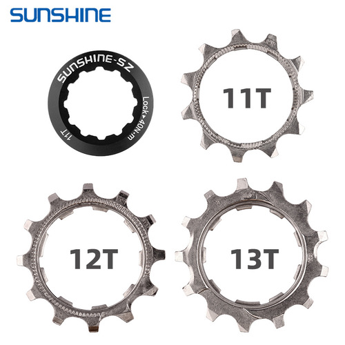 Rihui 8/9/10/11 speed 11/12T/13 tooth mountain road bicycle flywheel repair parts flywheel small sprocket