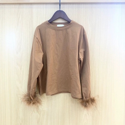 Woolen sleeve girls long sleeve T-shirt bottoming shirt 2025 new spring and summer children's top with fashionable t