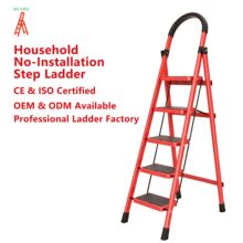 OEM  Manufacturer Custom Export Folding Ladder, Non-slip