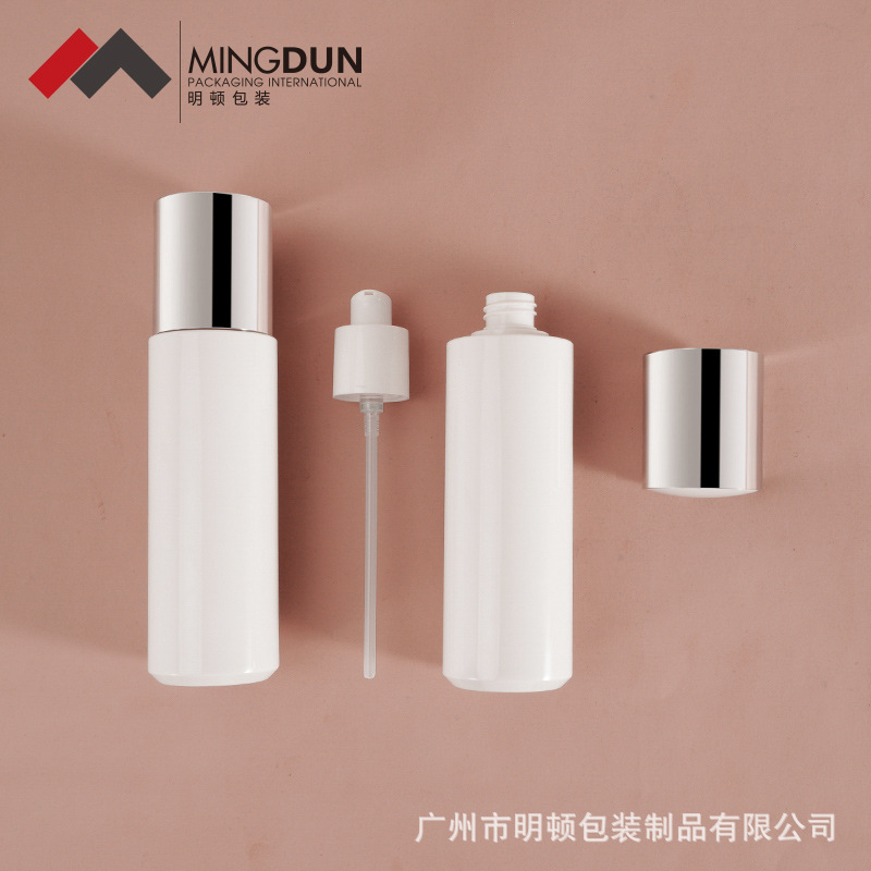 明顿包装瓶150ml高品质化妆品瓶子按压瓶精华液瓶面霜乳液分装瓶