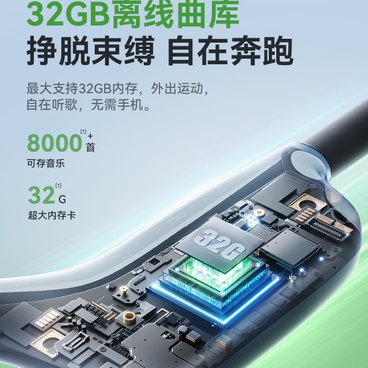 运动蓝牙耳机气骨传导游泳专业防水挂耳无线跑步专用2025新款|undefined