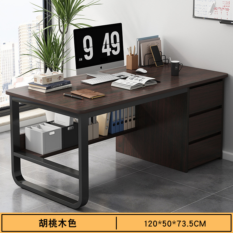 Estante negro de nueces negras 120 * 50