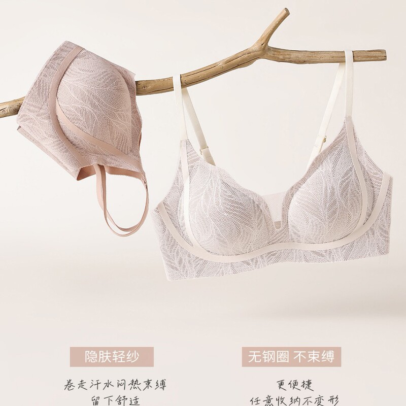 Ultra-Comfortable Lace Puff Cup Bra with Side Breast Support, French-Style Lingerie, Sexy Mesh, Soft Support, Designer Bra Ultra-Comfortable Lace Puff Cup Bra with Side Breast Support, French-Style Lingerie, Sexy Mesh, Soft Support, Designer Bra