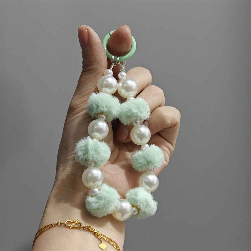 Explosión de perlas de MaoDi cadena de teléfono móvil de alto nivel sin cuentas de junta colgante de pulsera hecha a mano fabricantes de mujeres al por mayor