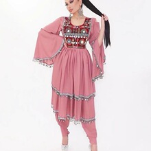 Y 48668 Bohemian Embroidered Fringe Dress �����ׁ��̽��B��ȹ