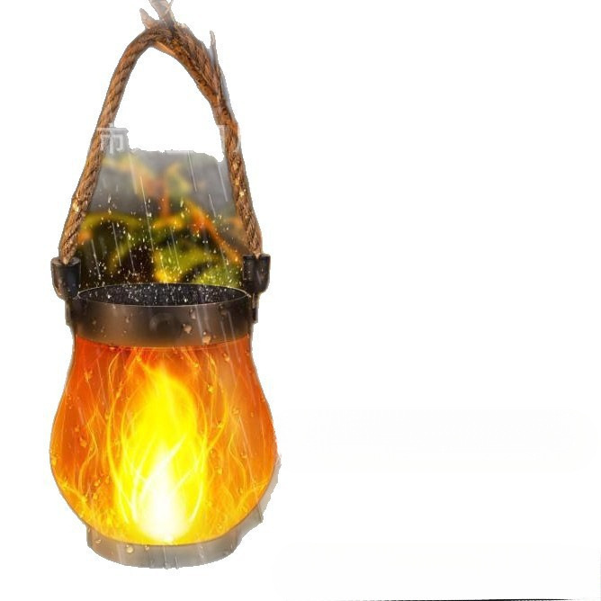 跨境新品 Flickering flame garden lamp 闪烁火焰花园灯|undefined