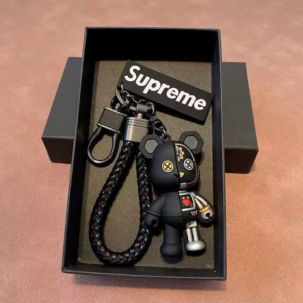 Cross-Border Popular Multifunctional Keychain Mechanical Keychain Personalized Couple Gift Three-Dimensional Doll Bag Available for Wholesale