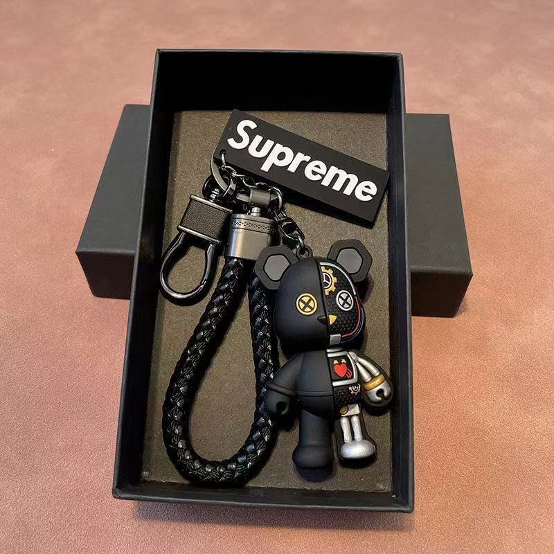 Cross-Border Popular Multifunctional Keychain Mechanical Keychain Personalized Couple Gift Three-Dimensional Doll Bag Available for Wholesale