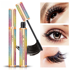 跨境亞馬遜QIC星空睫毛膏纖長濃密卷翹防水防汗不暈染不掉色彩妝