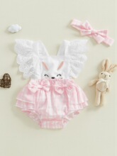 H 20062 Easter Bunny Carrot Romper ����������� �羳ŷ����