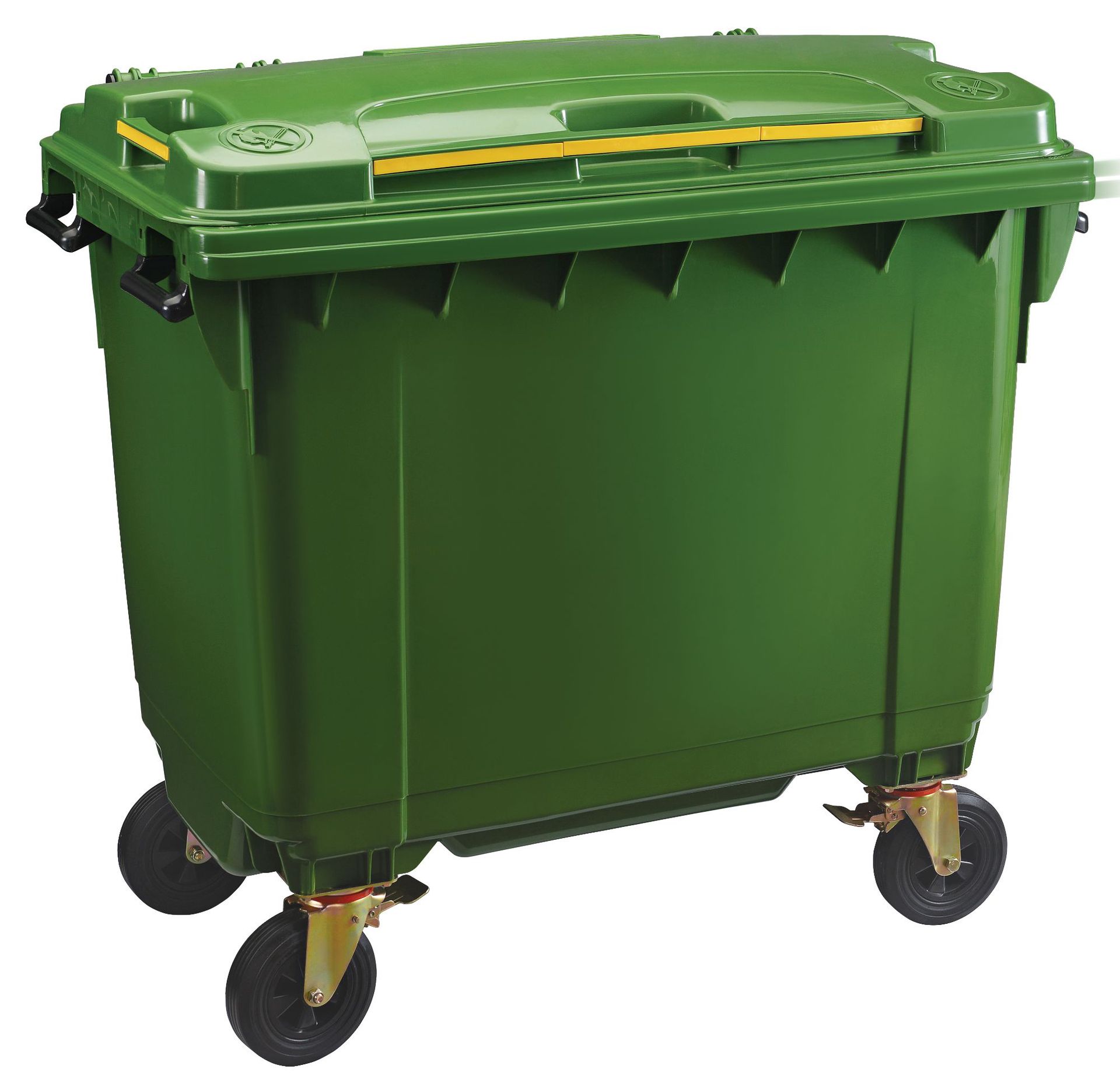 环卫户外大号塑料垃圾桶带盖商用学校分类脚踏医疗医废660L垃圾箱