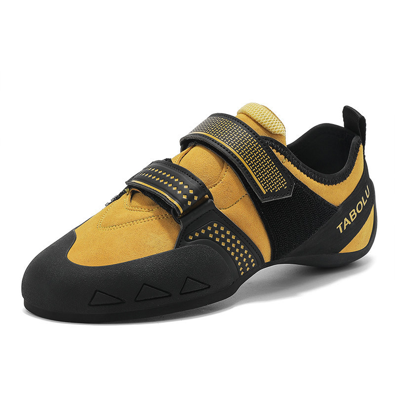 Climbing shoes for professional indoor rock wall climbing and bouldering training, men's outdoor extreme sports equipment, rock wall climbing shoes