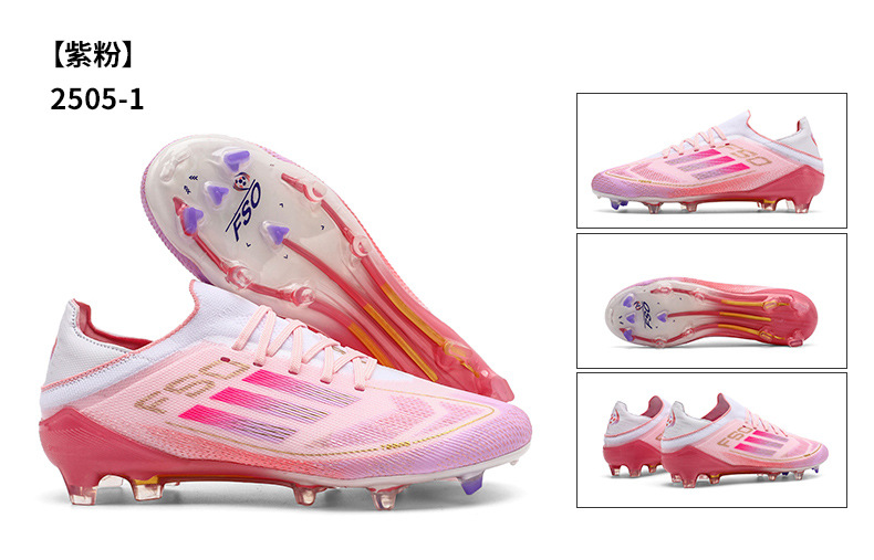 Fábrica al por mayor nuevo F50 baja zapatos de fútbol juveniles clavos de hierba zapatos de fútbol de competencia profesional