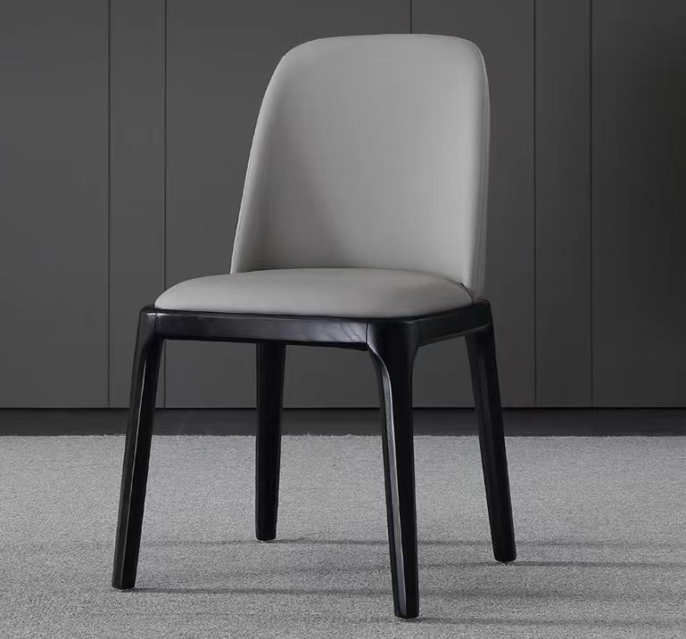 Sillas nórdicas modernas y sencillas sillas de madera maciza sillas octagonales sillas de comedor italianas de lujo ligeras