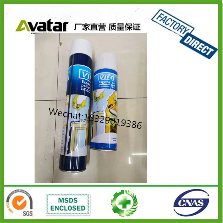 VIRA Akfix PU FOAM发泡胶 聚氨酯泡沫填缝剂 门窗填缝泡沫胶