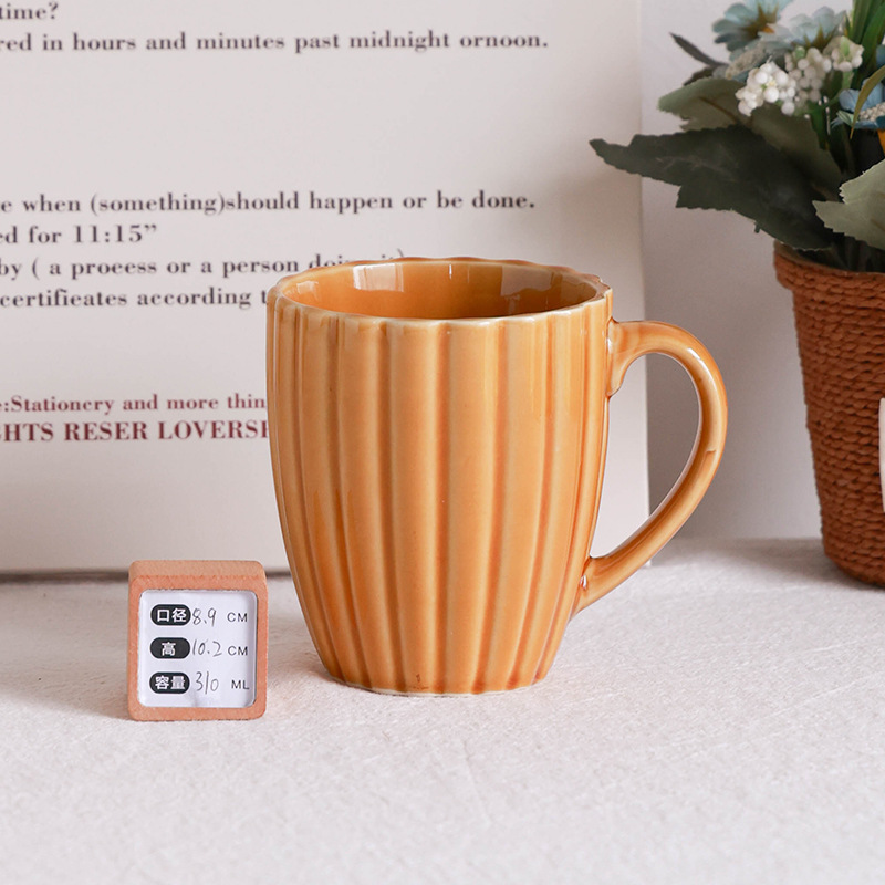 Defectos ligeros inswind taza de cerámica taza de desayuno taza de cerámica simple taza de café taza de agua taza de estudiantes