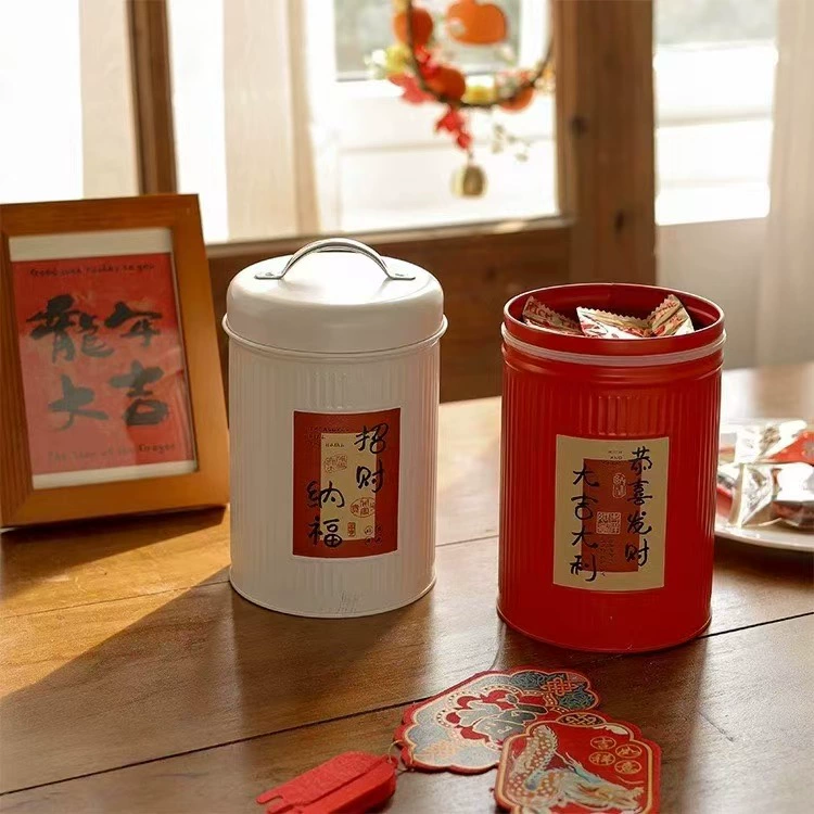 Спот герметичные влагостойкие чайные банки для праздничных свадебных конфет шоколадные кофейные зерна банки для хранения жести подарочные банки