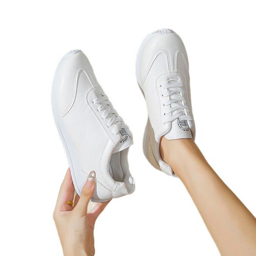 Autumn casual small white shoes, women's sports trend students, white all-matching trend shoes, Korean style, autumn new style
