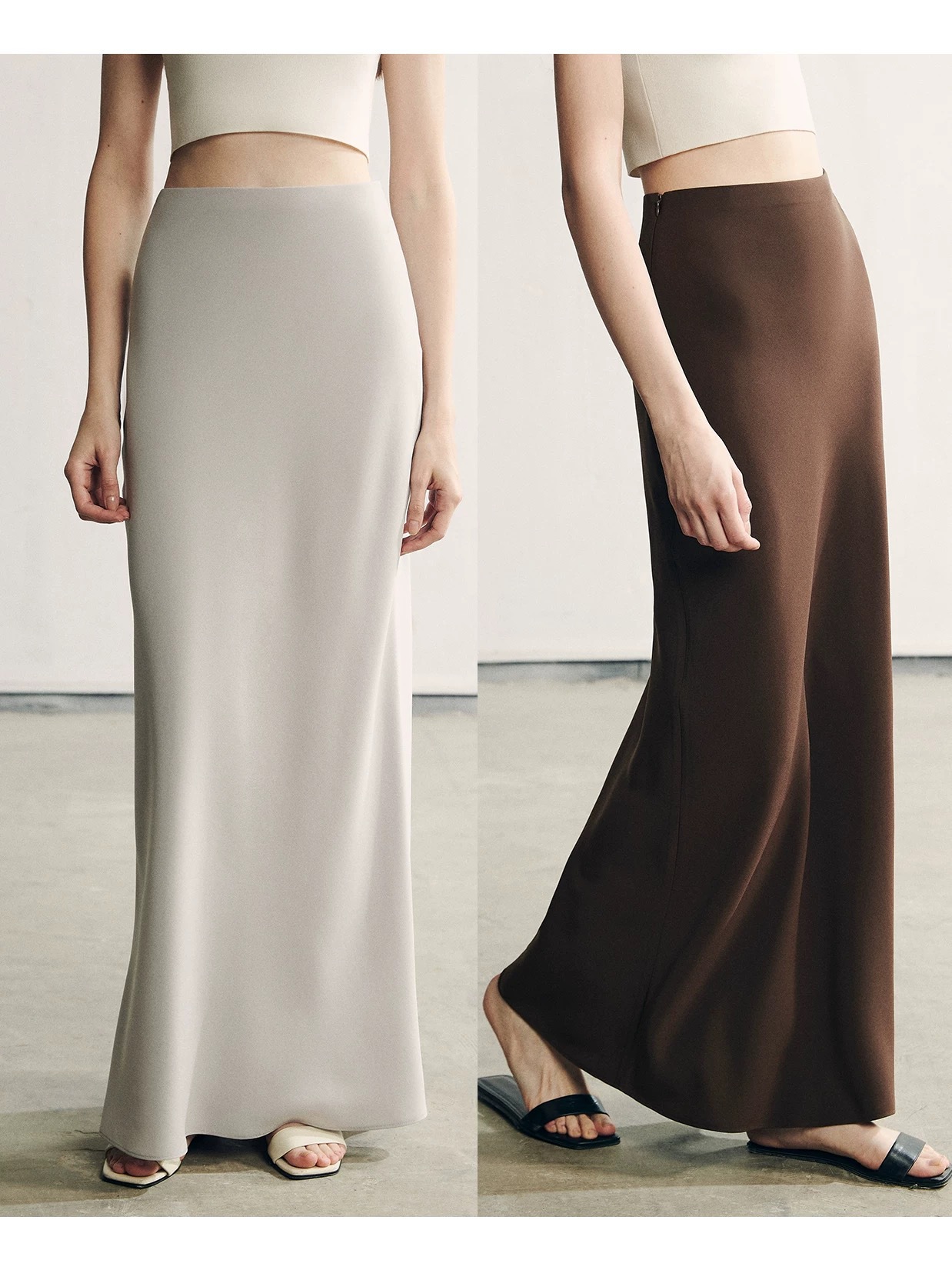 Japanese import autumn long skirt