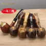 三用实木过滤木香烟斗
