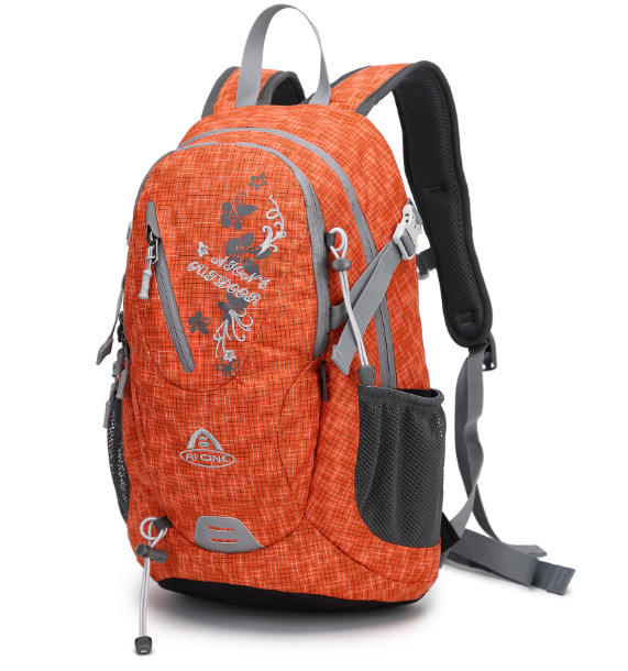 격자 무늬 오렌지